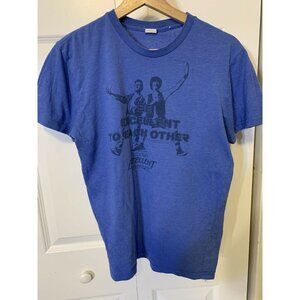 Bill‎ & Teds Excellent Adventure Men’s Sz S T-Shirt Blue